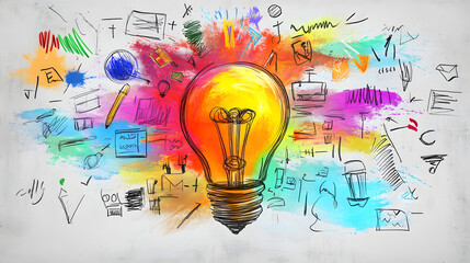 A whiteboard filled with unique value proposition ideas.