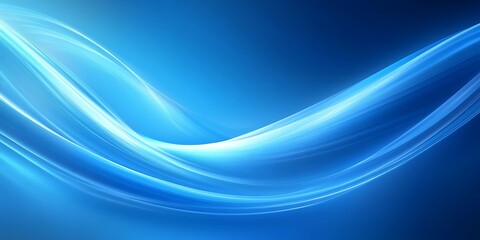 Fototapeta premium Abstract Blue Flow. (1)