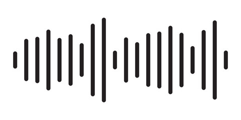 Sound waves icon Vector Sound waves design template. Set of podcast sound waves design eps 10