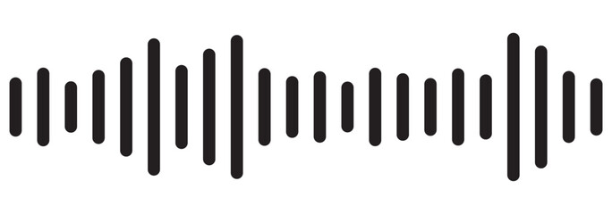Sound waves icon Vector Sound waves design template. Set of podcast sound waves design eps 10