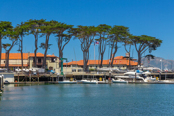 Yacht harbor in San Francisco