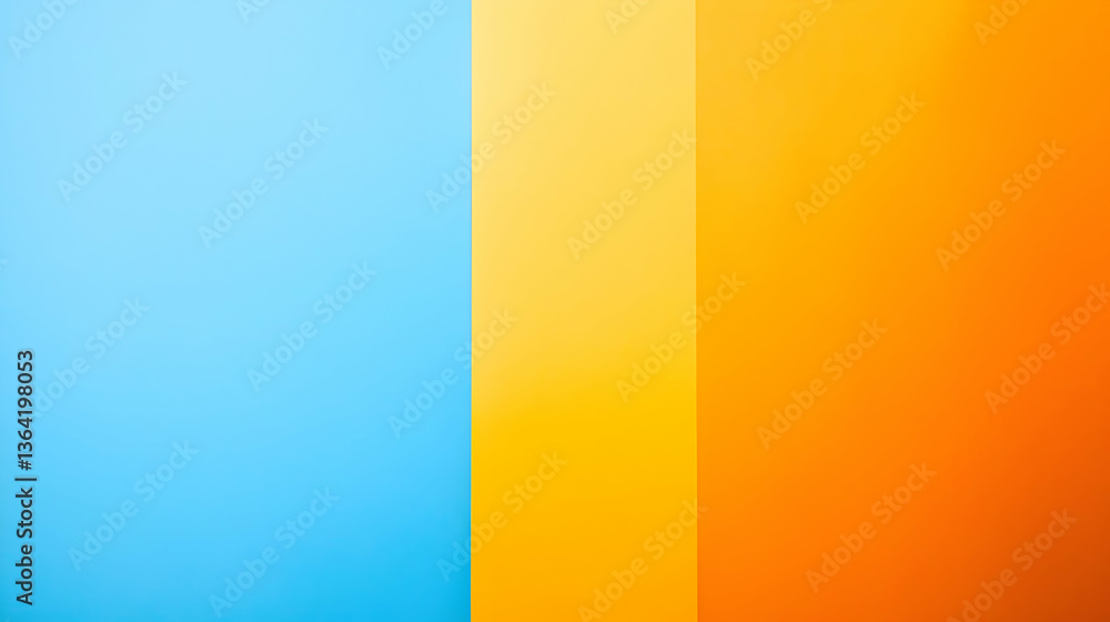 Aufkleber colorful vertical color block background