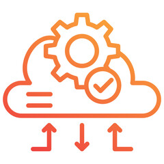 Cloud Setting Icon