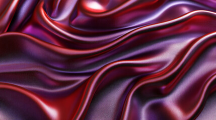 Obraz premium A gradient of pearl, purple, and red transitions into a smooth iridescent texture, symbolizing change, transformation, and depth. The abstract, grainy background evokes a sense of modern artistry and 