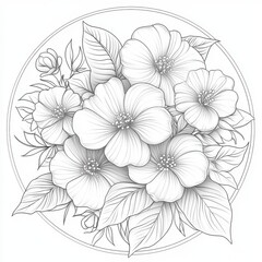 Floral art design indoor studio illustration minimalist close-up nature inspired creativity