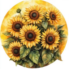 Sunflower blooming joy nature garden floral artwork vibrant colors close-up view art inspiration