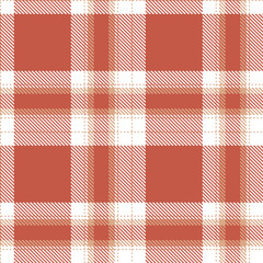 Modern Seamless Tartan in Muted Pinkish Tan tones Textile Design