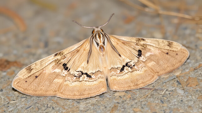 Adult Pyralid Snout Moth