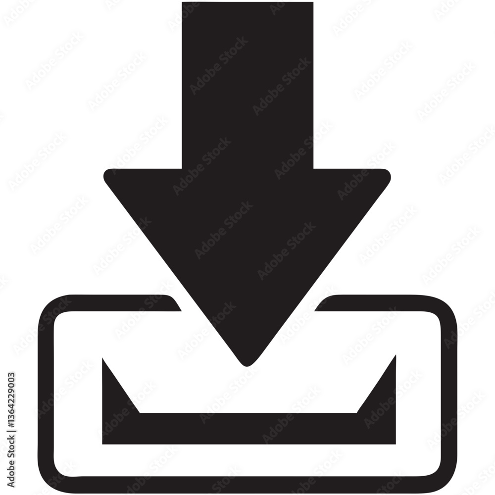 Poster a bold arrow swiftly descends, delivering vital information into a secure box, ensuring safe and eff