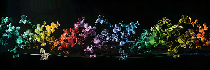 Artistic Illustration of Different Ytterbium (Yb) Compounds under Laboratory Isolation