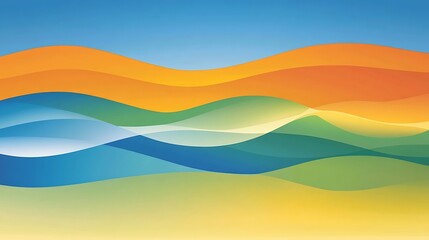 Obraz premium Abstract Wave Background Design. (2)