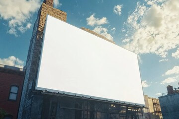 High Definition View of Promotional Blank Poster in Solar