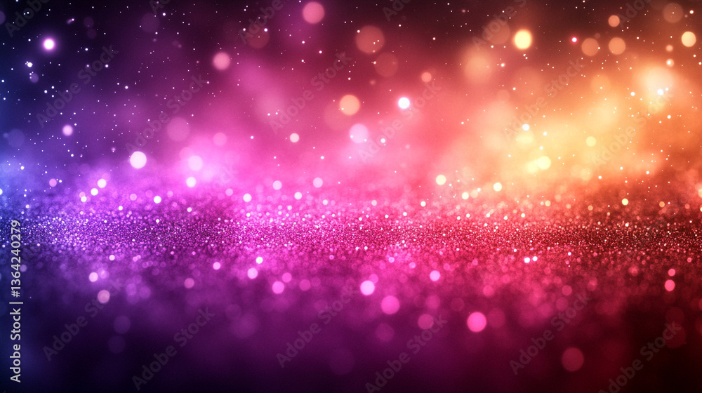 Poster uncover the essence of motion and color in an enchanting representation of cosmic liquidity, blendin