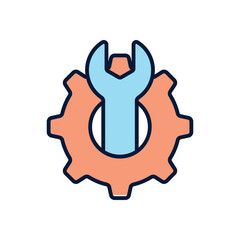 Service Tools Vector icon