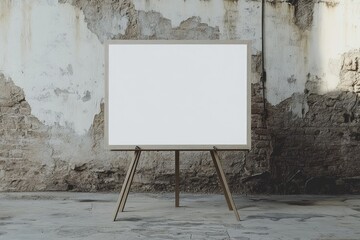 Premium Quality Visual of Tripod Banner Stand Mockup