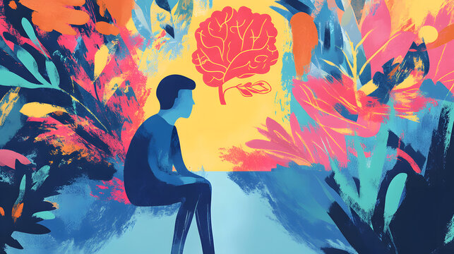 An engaging visual emphasizing the importance of mental health support systems.