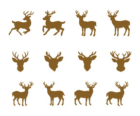 Fototapeta premium Deer svg design