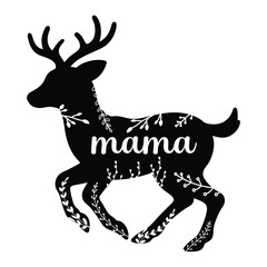 Deer svg design