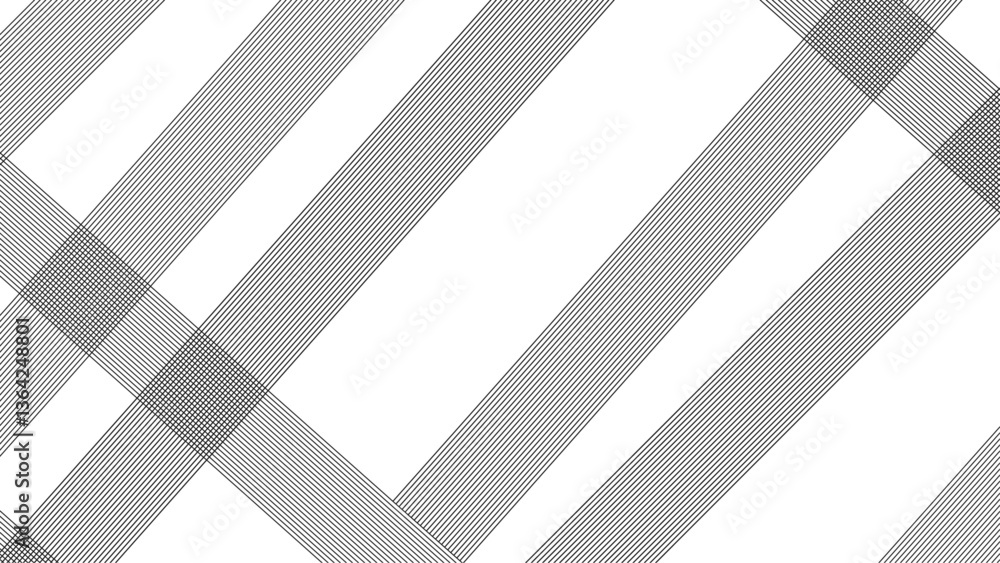 Aufkleber abstract background wave line elegant white striped, gradient gray line abstract pattern transparent