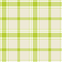 Modern Seamless Tartan in Muted Green and yellow tones Textile Design