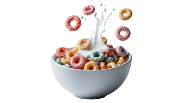 fruit loops cereal - PNG