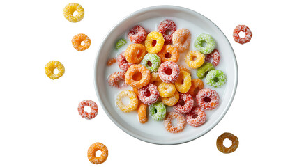 fruit loops cereal - PNG