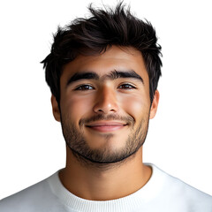 Obraz premium Corporate Leader Profile Image – Transparent Background