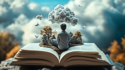 An insightful image depicting lifelong learning and its impact on personal development.