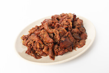 Gochujang Bulgogi on a white background