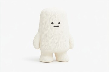 Furry, simple, small creature figurine