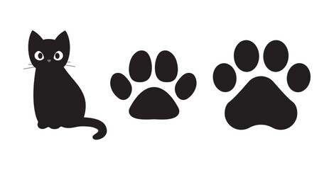 Fototapeta premium paw cat