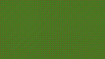Simple Green Background with Red Dots