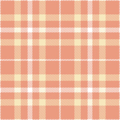 Modern Seamless Tartan in Dusty Blush tones Textile Design
