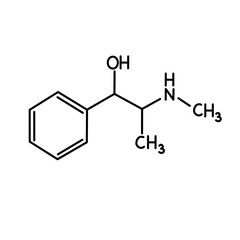 chemical structure of ephedrine