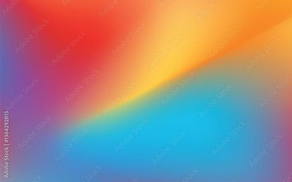 Poster liquid mesh gradients colorful background vector template design