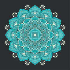 Mandala designtemplate for adobe illustrator