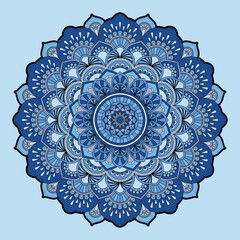Mandala designtemplate for adobe illustrator