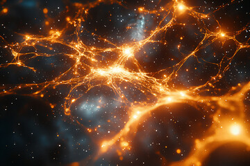 Obraz premium cosmic filaments