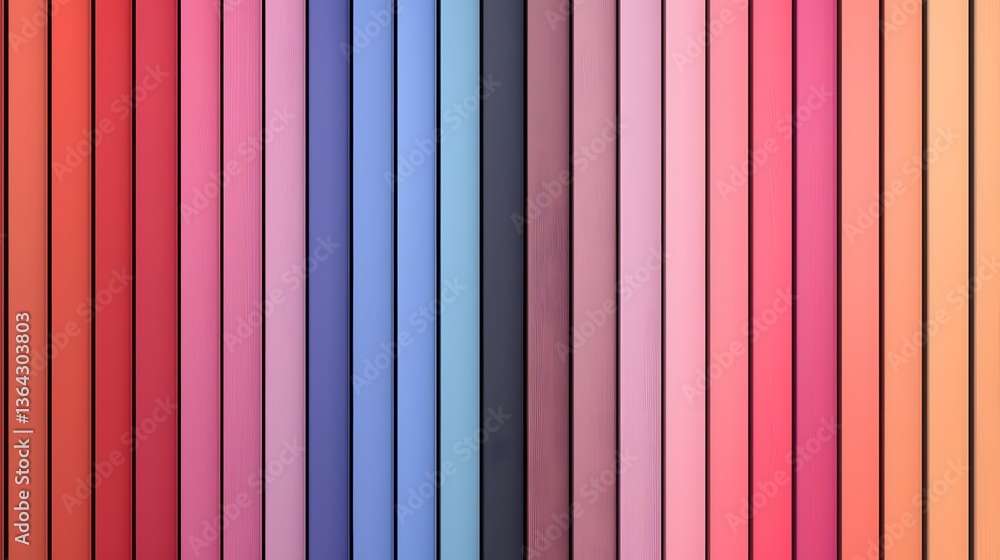 Poster Vibrant abstract gradient background with a smooth transition from warm red to cool violet hues creating an elegant and soothing visual effect