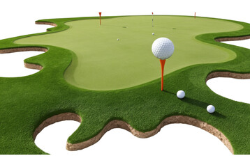 Grass green golf outdoors adventure
