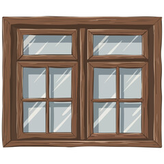 Window cartoon icon