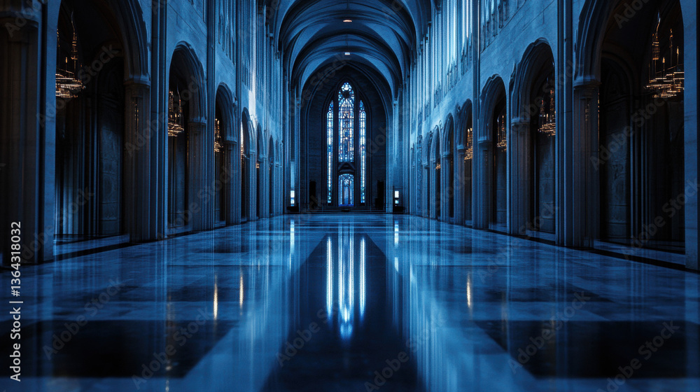 Poster would you like variations that emphasize a specific feature like the lighting, architecture, or loca