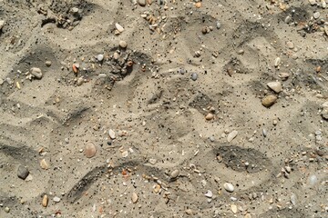 Detailed Picture of Beach Sand Texture a Summer Concept