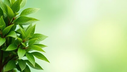Obraz premium Fresh vibrant foliage
