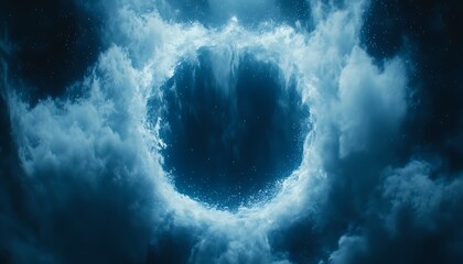 Cosmic Cloud Ring Hole.