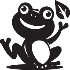 frog vector illustration