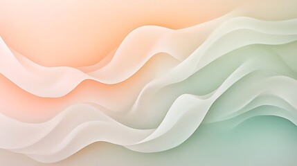Pastel Wave Abstract Background. (7)