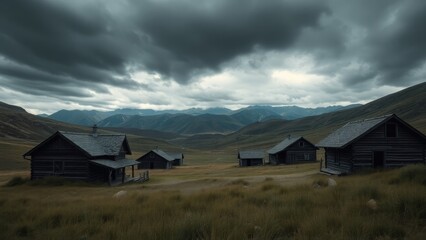 Ruined Mountain Hamlet Left to Decay