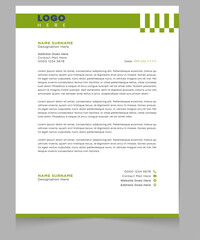 New Modern Letterhead Template Design