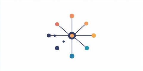 Colorful Network Diagram